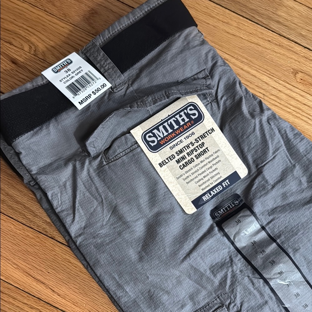 Cargo Shorts Belted Men's Smith’s Workwear Size 38